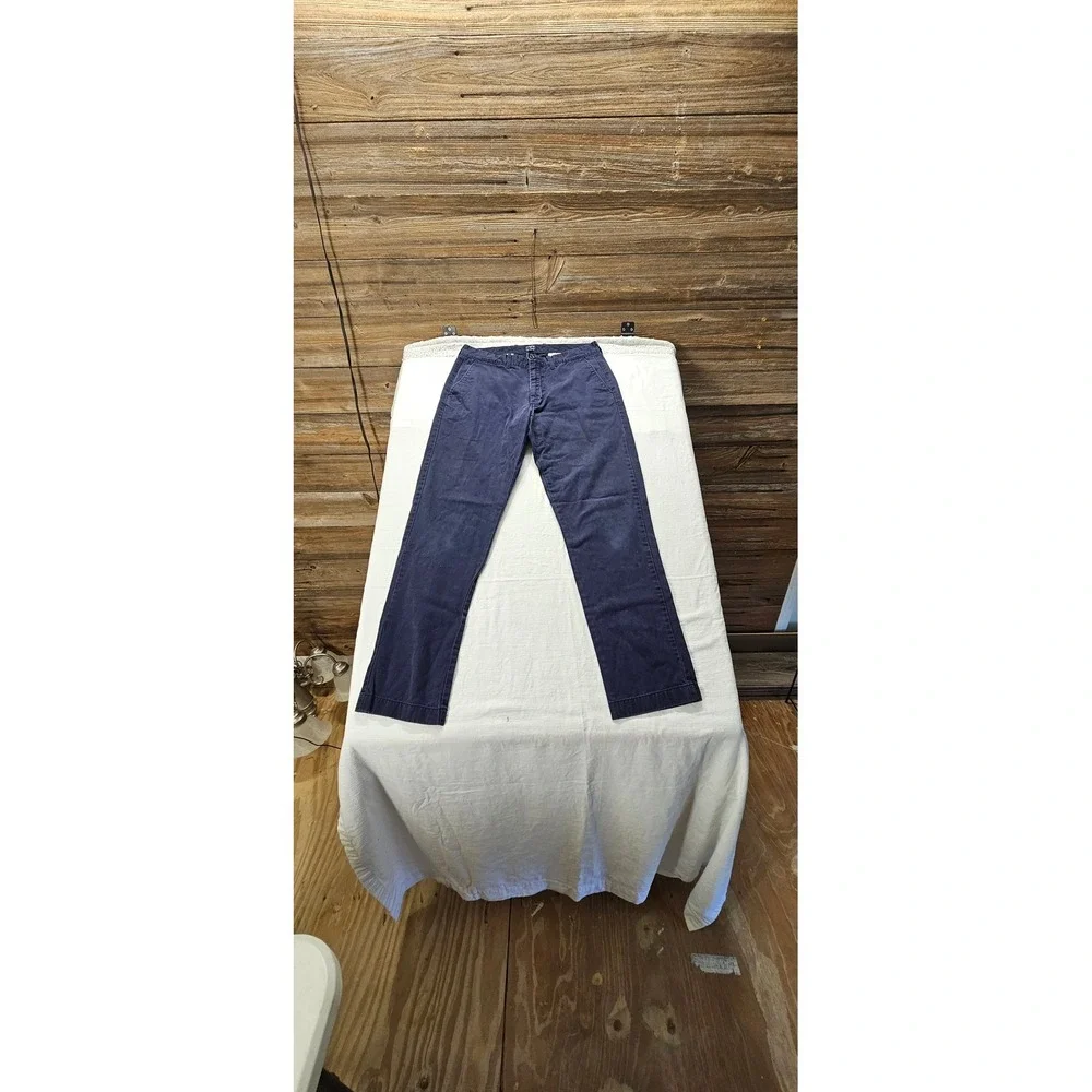 J.Crew The Sutton‎ Mens Navy Blue Chino Pants Straight Fit 32x32